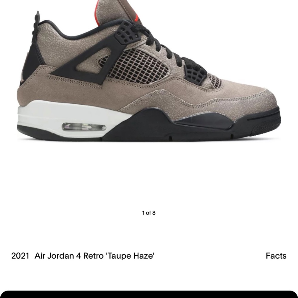 Air Jordan retro 4 taupe haze